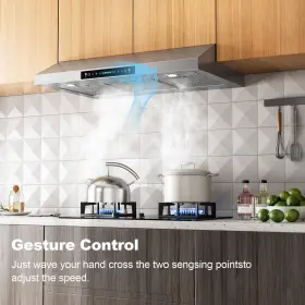 721348731295 HISOHU Cabinet Hood Gesture Sensing Touch #3