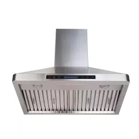 705353258732 HOME BEYOND Cabinet Hood Light Steel