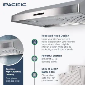 PR6830AS Economy Pro Cabinet Ducted Hood Cfm #2