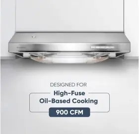 AC30BS Kitchen Vent Hood Cabinet Filterless #3