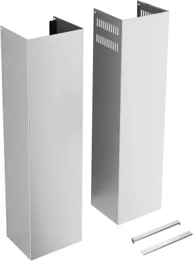 SMXDUCT210 HTHOMEPROD Wall Mount Hood Extension Steel Chimney