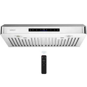 Iamsii Iar15s-36in Under Cabinet Range Hood 30 Inch 900 Cfm Stainless Steel Iar15s-30in Kitchen