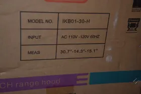 IKB01-30-H IKTCH Cfm Ducted Hood #2