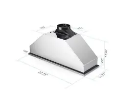 IKB01-30-W IKTCH Hood Steel Glass Led Lights #3