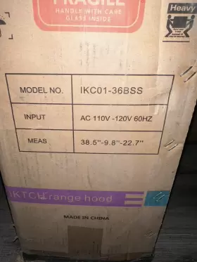IKC01-36-BSS IKTCH Hood Cfm Cabinet Steel #3