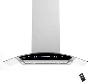IKIS01-36 IKTCH Cfm Island Mount Wih Led Light Glass Panel