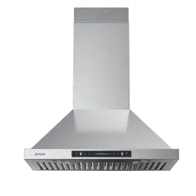 IKP02-36-390CFM IKTCH Wall Mount Hood Cfm Noise Kitchen Vent