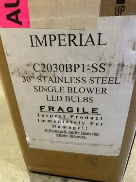 C2030BP1-SS IMPERIAL Steel Hood #3