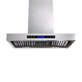 Inateck Nap01n-36 36in 900 Cfm Wall-mount Stainless Hood Touch Carbon