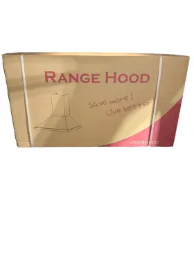 RH0420 INTERTEK Akdy Convertible Steel Wall Mount Hood