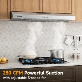 TF2390A-AC-I1 ISEASY Hood Kitchen Cabinet Ductless Ducted #2