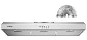 749799423668 ISEASY Hood Kitchen Cabinet Ductless Ducted
