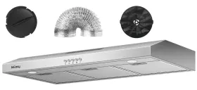 TF2390A1 ISEASY Cabinet Hood Plug Steel Led Mesh Filters