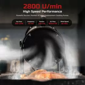 STF-160 JEEBEL CAMP Hood Kitchen Exhaust Fan #2