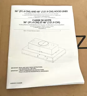 UVL048JSS JENN-AIR Hood Linner #3