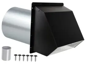 WVK007 JYINCPED Wall Vent Exhaust Dryer Cover Outside Hooded