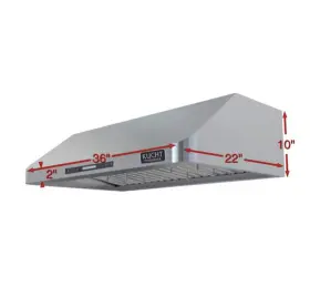 KRH361A KUCHT Steel Cabinet Hood #2