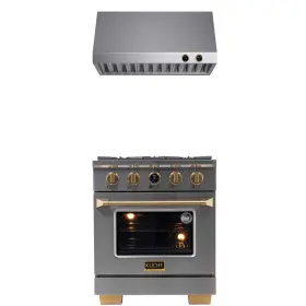 KXP30-LP-GL KUCHT Dual Fuel Propane Gas Wall Mount Hood