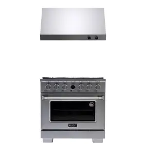 KXP36-LP-SS KUCHT Dual Fuel Propane Gas Cabinet Hood