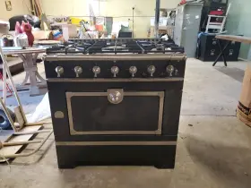 1908 LA CORNUE Dual Fuel Burner Gas Oven Broiler