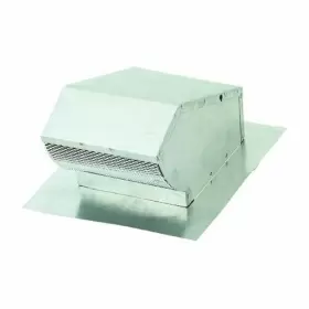 039899001164 LAMBRO Hood Roof Cap Mill Finish Up Round