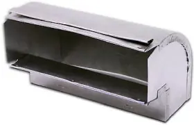 102IND LAMBRO Hvac Duct Pipe Elbow Hood