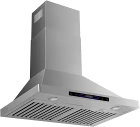 HWS30 MICMI Wall Mount Hood Convertible Vent Permanent Baffle