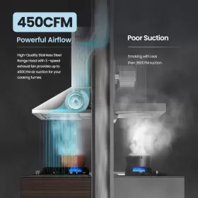 MVP30W6AST MIDEA Ducted Pyramid Cfm Steel Wall Mount Vent #3