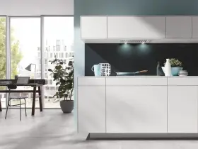 2588 MIELE Integrated Kitchen Vent Hood Steel Led Light #2