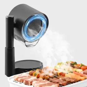 Porthood-blk NATIONWIDE Hood Kitchen Exhaust Fan Rv Bbq