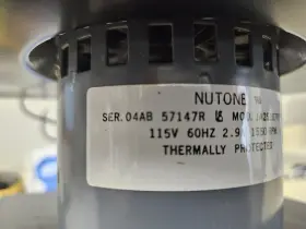K3740.000 NUTONE Hood Blower Housing Unit