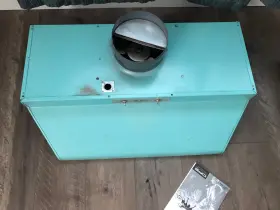 V10TE30 NUTONE Vent Hood Round Duct Turquoise
