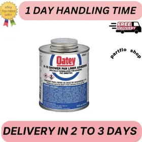 308122 OATEY Pvc Shower Pan Liner Adhesive Cement