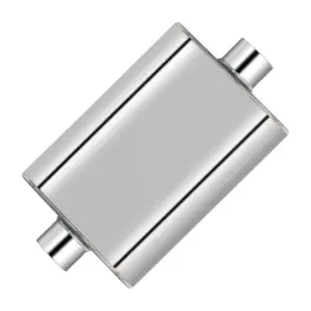Peastorm Xybao63 Performance 2.5 Inch Muffler Exhaust Stainless Steel Od