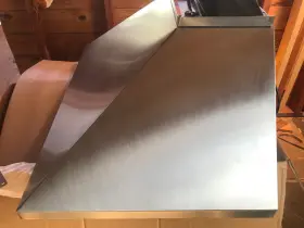 129SC.30 PROLINE RANGE HOODS Hood Plgw Wall #3
