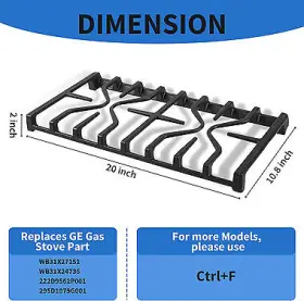 1140 QRINNOVATIONS Burner Grate Ge #2