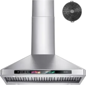 ZM-ZMRH-07B RANGE HOOD Campana Extractora Grasa Cocina Pared