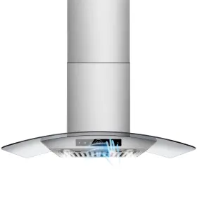 Rapsuar Ru301 Wall Mount Range Hood 30 Inch 1200 Cfm Stainless Steel Grt96 Led 4-speed Gesture