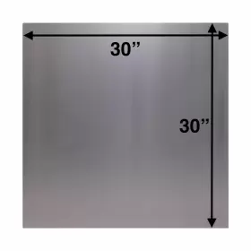 739189337088 RIVERSEDGE PRODUCTS Steel Backsplash Flat Panel #2