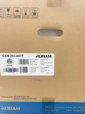 CXW-260-A672 ROBAM Tempered Glass Hood #2
