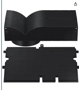 NK-AR7000WB SAMSUNG Bespoke Hood Recirculation Kit
