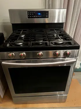 NX58H5600SSAA SAMSUNG Freestanding Cleaning Gas Convection