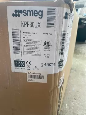 KPF30UX SMEG Wall Mount Chimney Hood Recirculating Option #2