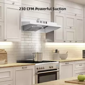 GF3976WH SNDOAS Cabinet Hood Steel Convertible Ducted #3
