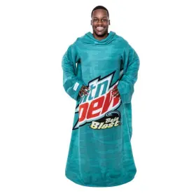 SNA61104 SNUGGIE Mountain Dew Baja Blast Blanket Polyster #3
