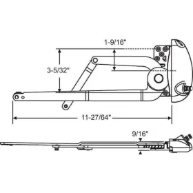36-518W-XD STRYBUC Dual Arm Casement Operator