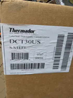 DCT30US THERMADOR High Steel Duct Cover Hood