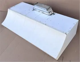 Thermador H6542w-03 Vintage H-65 Range Hood Model Mcm Looks Great