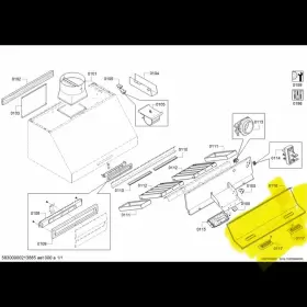 PH36HW THERMADOR Themador Pro Harmony Wall Hood Panel Lamps #2