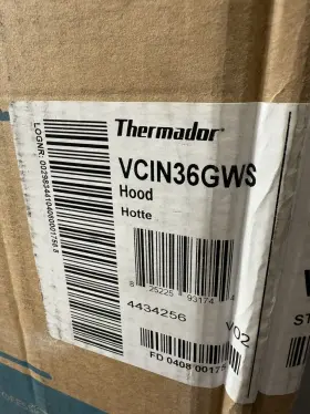 VCIN36GSW THERMADOR Hood